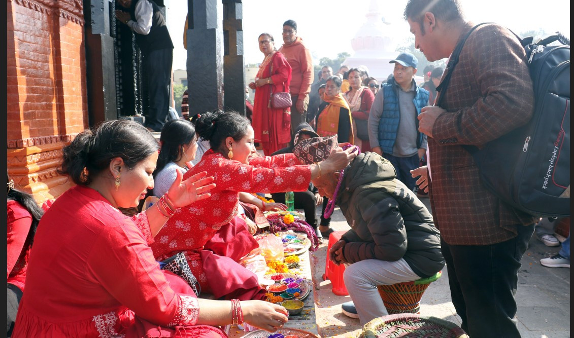 विधिपूर्वक लगाइयो भाइटीका, सकियो तिहार