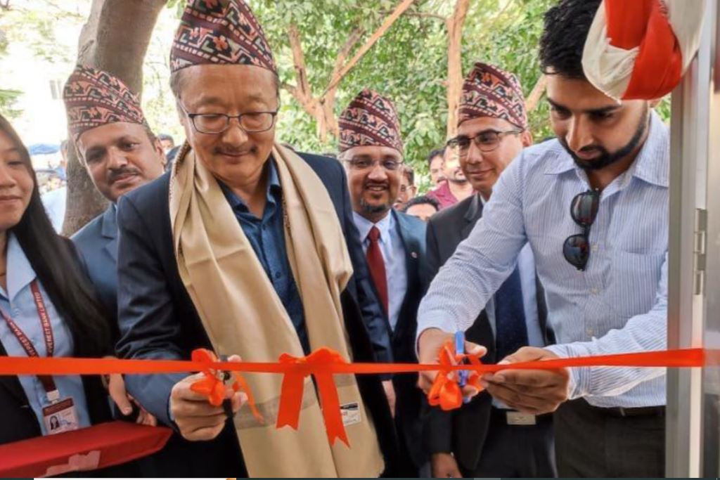 एभरेष्ट बैंकद्वारा भैरहवाको जगदम्बा स्पिनिङ मिल्समा एटिएम सञ्चालन