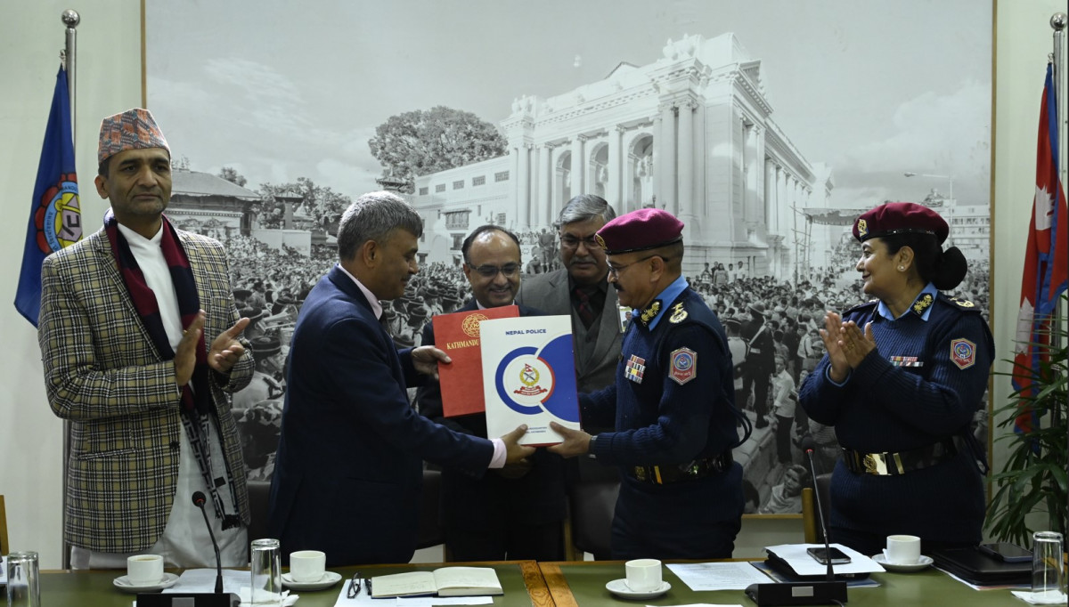 काठमाडौँ विश्वविद्यालय र नेपाल प्रहरी अस्पतालबीच सहकार्य गर्ने समझदारी