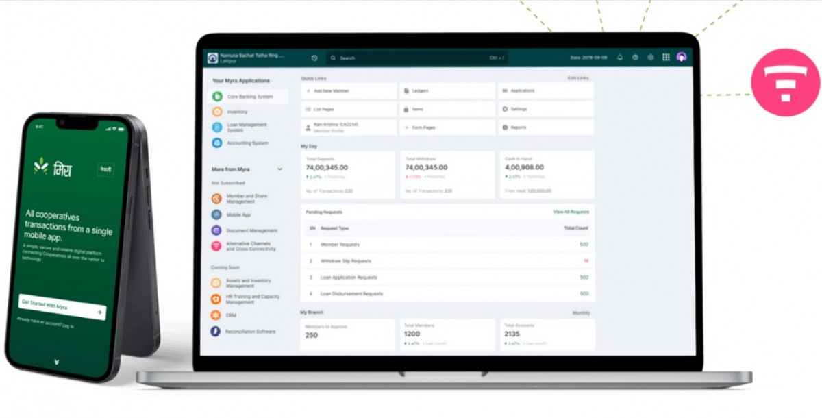 सहकारीलाई डिजिटलाइज गर्दै मिरा सफ्टवेयर, अब सबै कारोबार एउटै सफ्टवेयरबाट गर्न सकिने