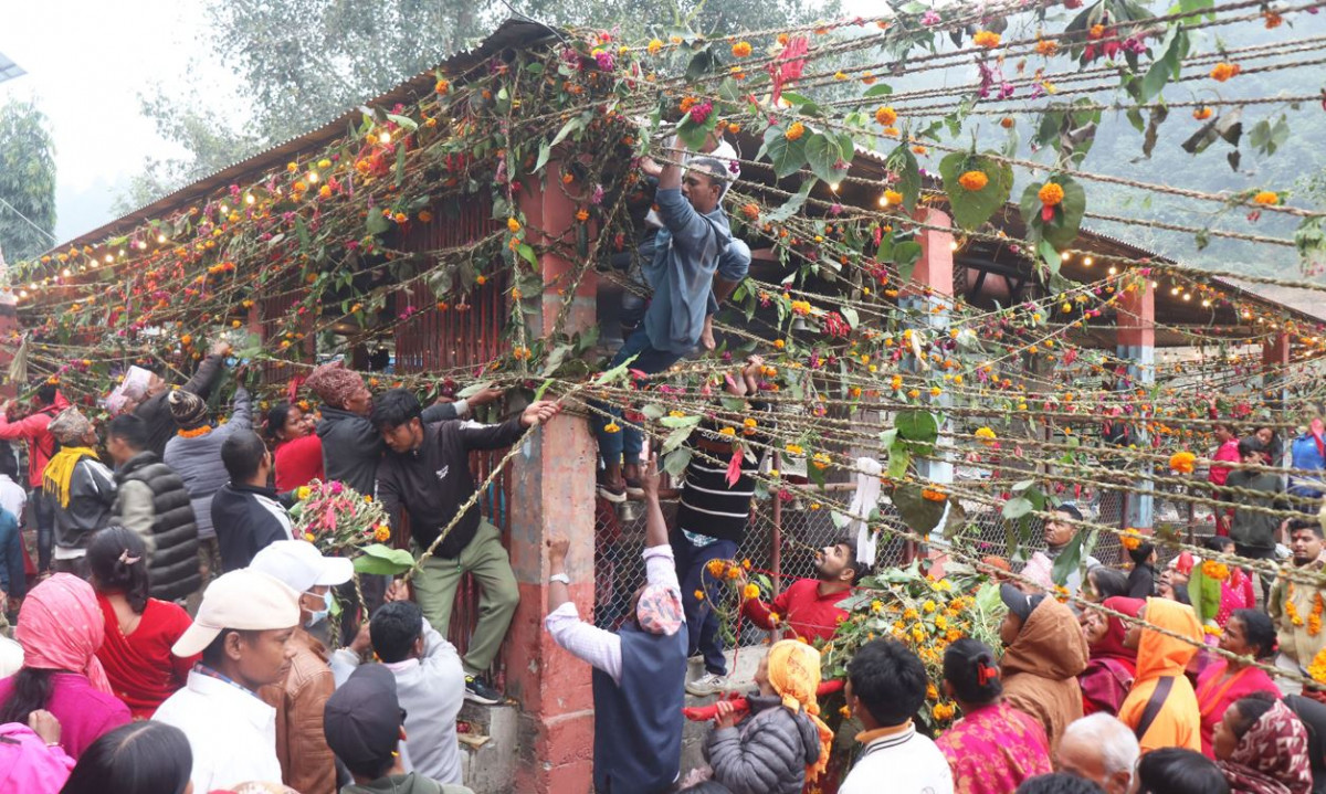 हरिबोधिनी एकादशी : नुवाकोटको देवीघाटमा भक्तजनको घुइँचो