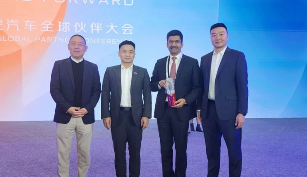 MAW Vriddhi honoured with Changan's prestigious 'Shangri-La New Energy Strategy Award'